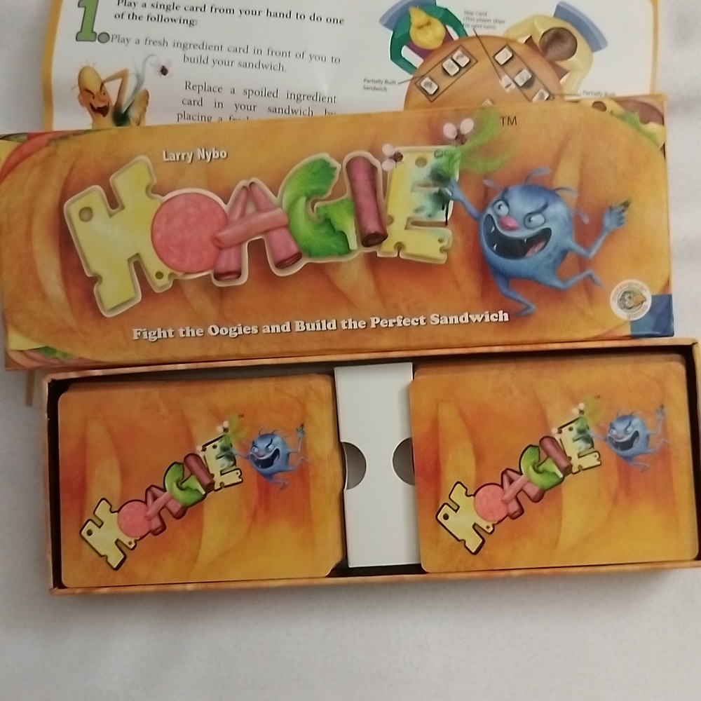 Hoagie A Goofy Kitchen Adventure Build A Sandwich Card Game COMPLETE - Picture 17 of 17